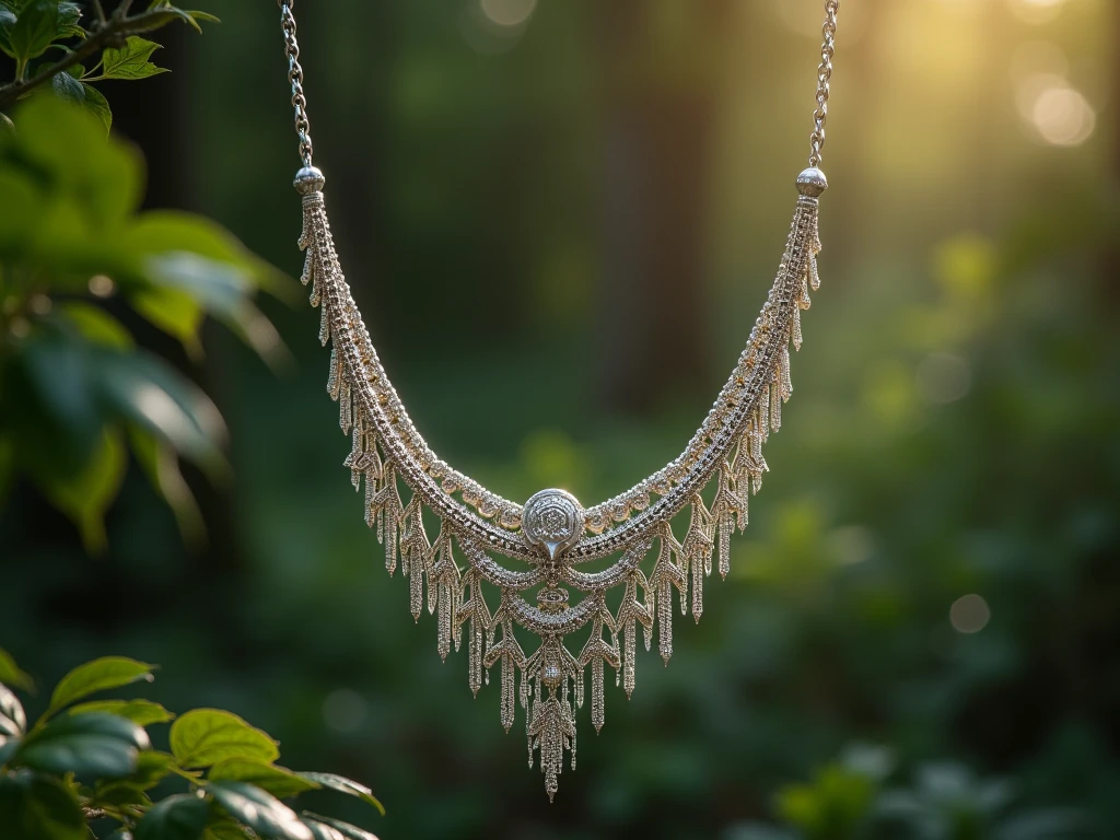 Handcrafted Silver Necklace